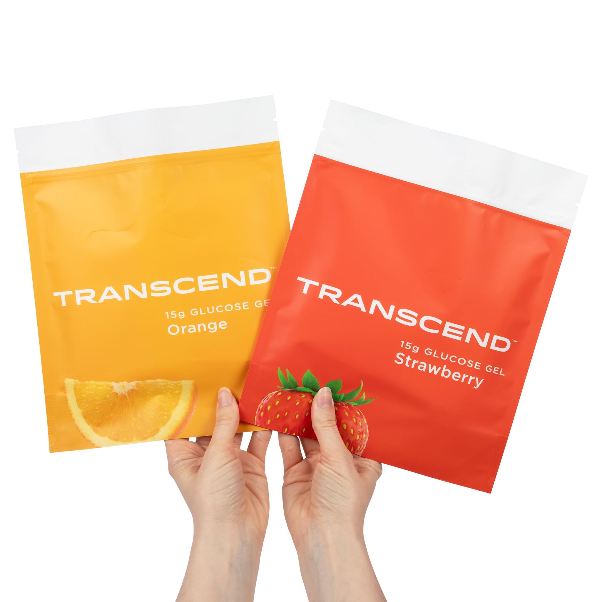 Foto 8 pulgar | Gel Energético Transcend Foods Fresa Y Naranja, 30 Ml X 10 - Venta Internacional.