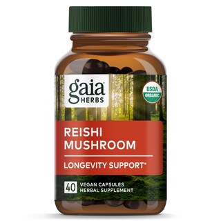 Foto 1 | Suplemento Gaia Herbs Reishi Mushroom 40 Cápsulas Veganas - Venta Internacional.