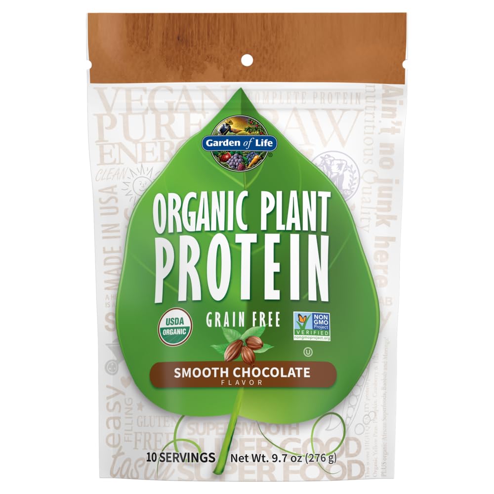 Foto 2 pulgar | Proteína En Polvo Garden Of Life Smooth Chocolate 285 G, Vegana - Venta Internacional.