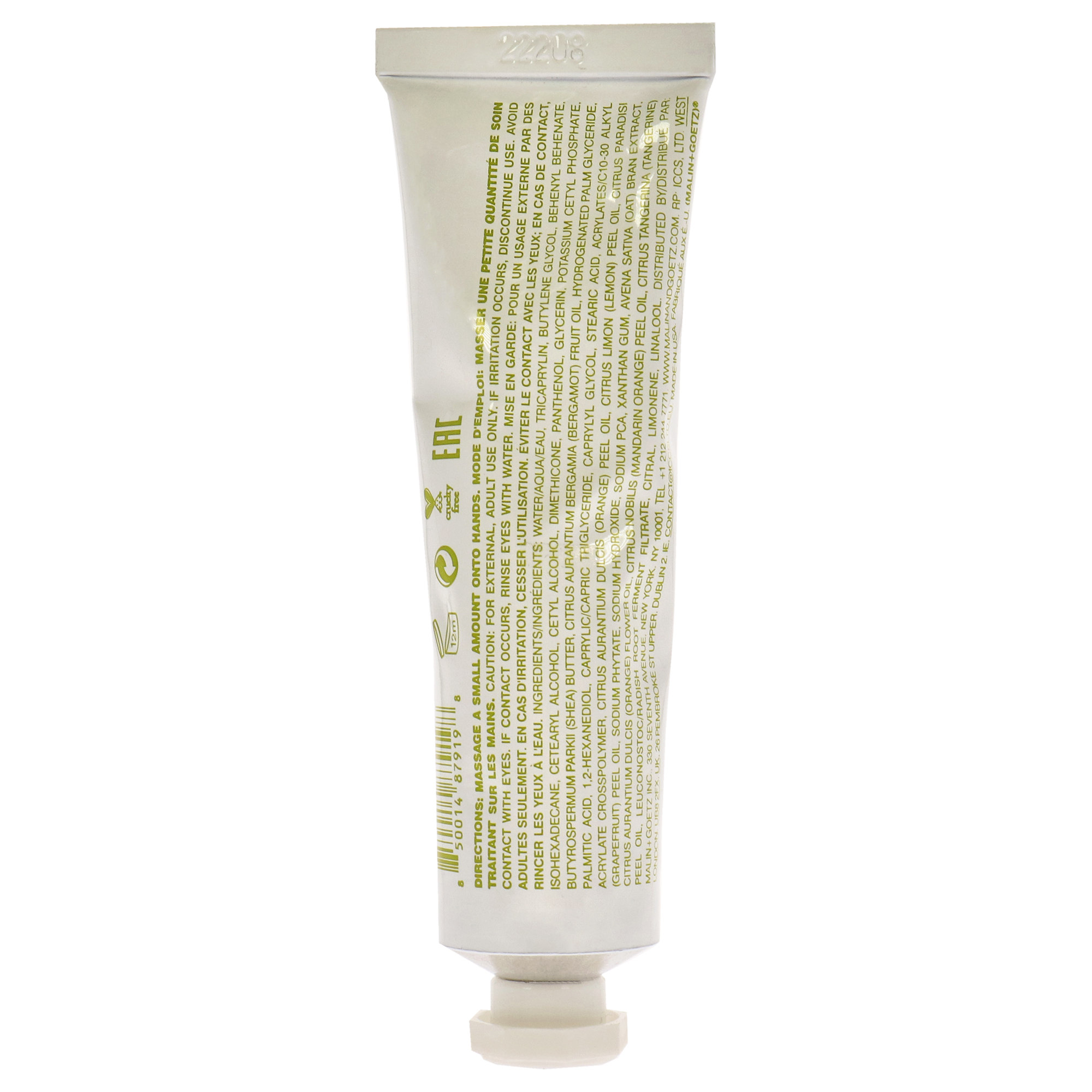 Foto 2 | Tratamiento De Manos Malin + Goetz Con Vitamina B5 Bergamota 30 Ml - Venta Internacional.