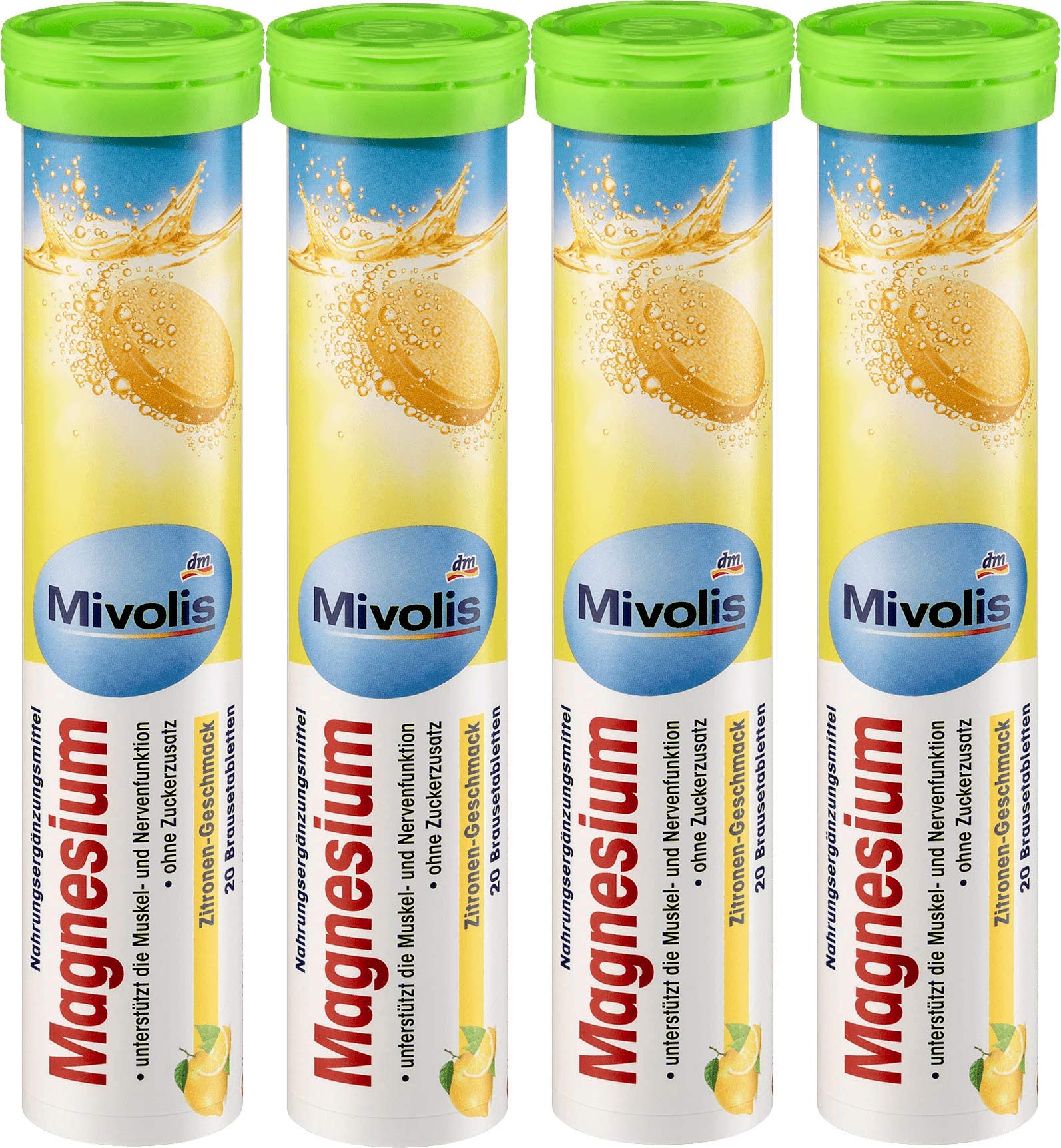 Foto 1 | Tabletas Efervescentes De Magnesio Y Suplementos Dietéticos Mivolis - Venta Internacional.