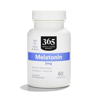 Foto 1 | Suplemento 365 De Whole Foods Market Melatonina 5 Mg 60 Comprimidos - Venta Internacional.