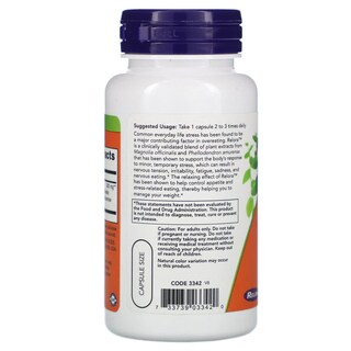 Foto 3 | Supplement Now Foods Relora 300 Mg 60 Cápsulas Vegetarianas - Venta Internacional.