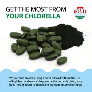 Foto 5 | Suplemento Sun Chlorella Whole Body Wellness, 500 Mg, 120 Tabletas - Venta Internacional.