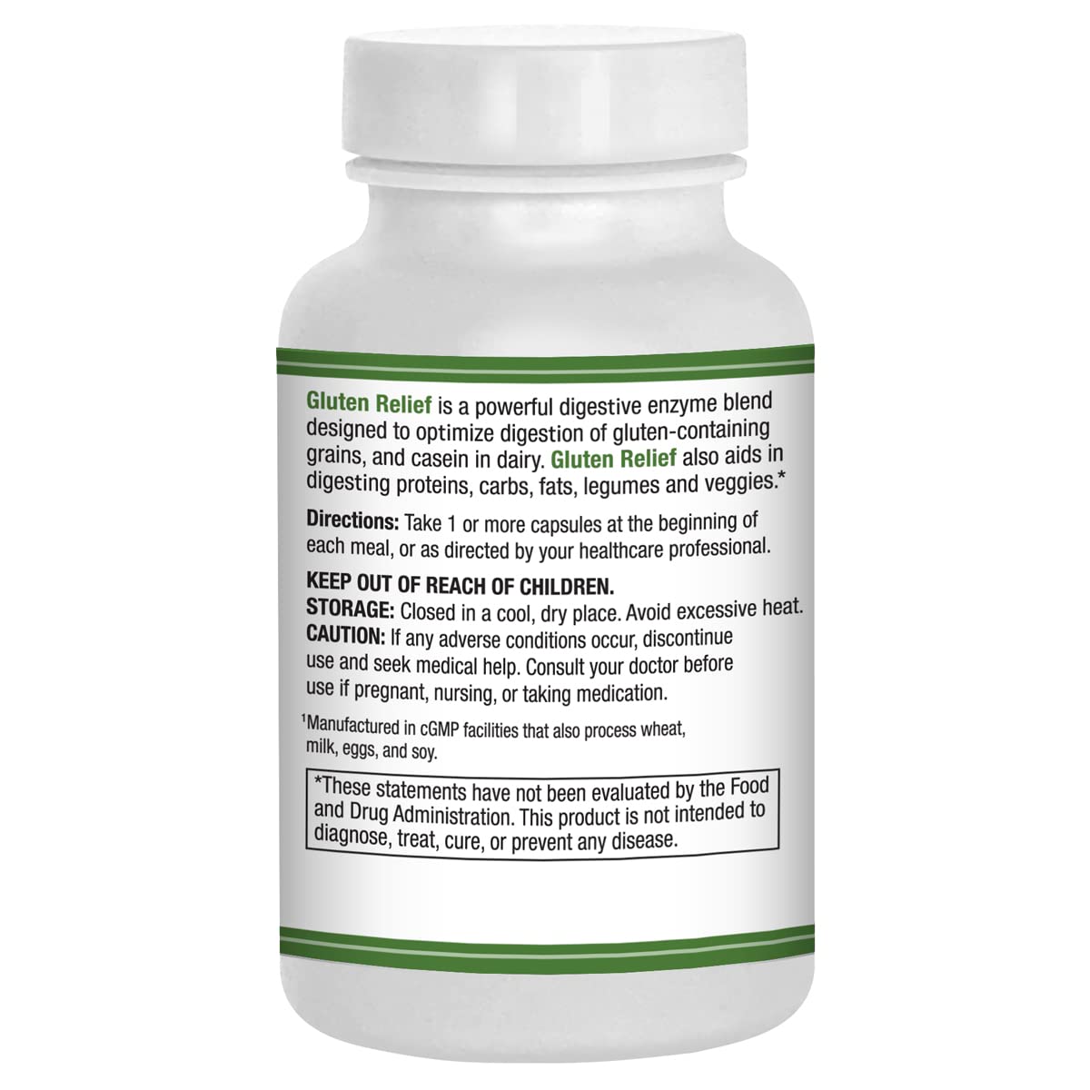 Foto 2 | Suplemento Ast Enzymes Gluten Relief Plus 90 Cápsulas - Venta Internacional.