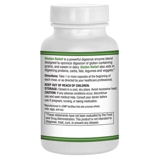 Foto 2 | Suplemento Ast Enzymes Gluten Relief Plus 90 Cápsulas - Venta Internacional.