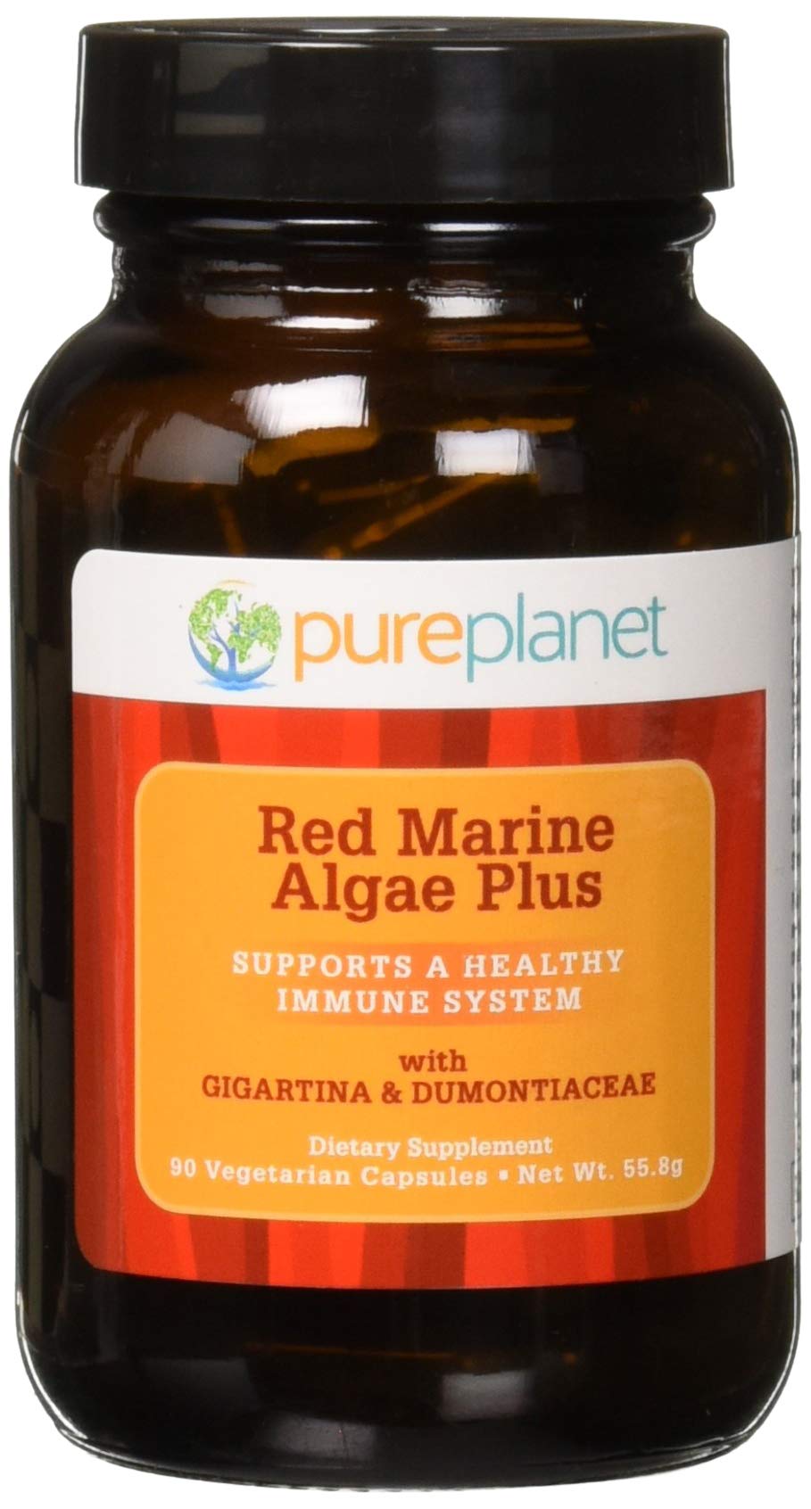 Foto 2 pulgar | Suplemento Pure Planet Red Marine Algae Plus 90 Cápsulas Vegetales - Venta Internacional.