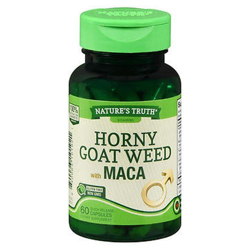 Complementa Nature's Truth Horny Goat Weed Con Maca, 60 Cápsulas - Venta Internacional.