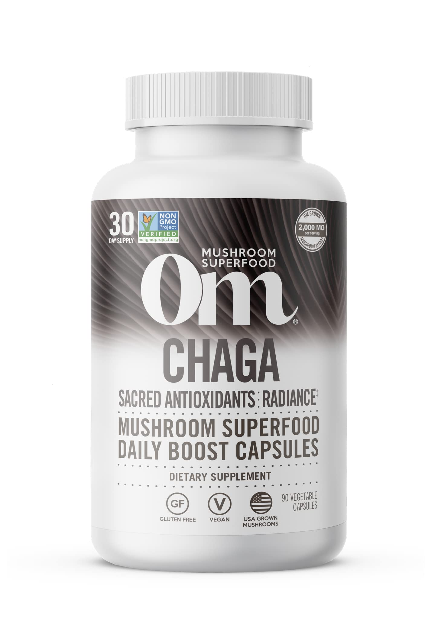 Foto 2 pulgar | Suplemento Om Hongos Superfood Chaga 90 Cápsulas - Venta Internacional.