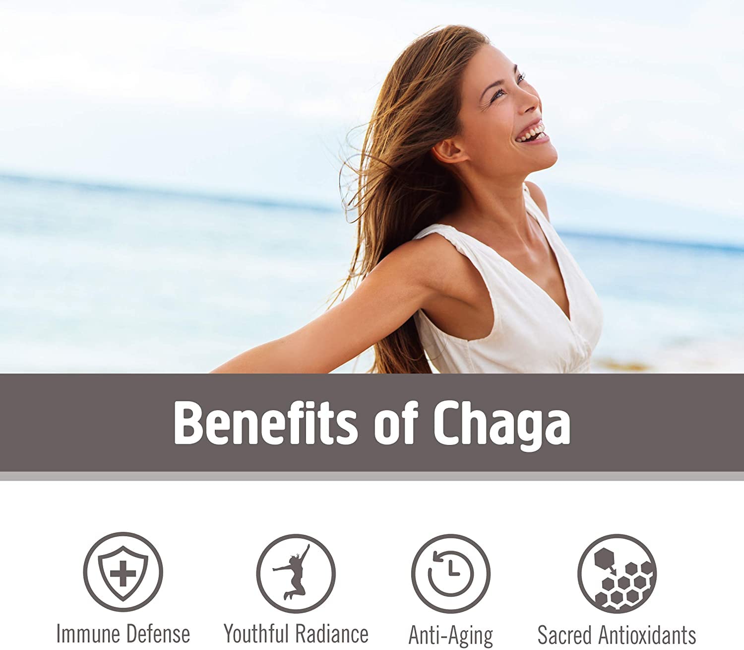 Foto 4 pulgar | Suplemento Om Hongos Superfood Chaga 90 Cápsulas - Venta Internacional.