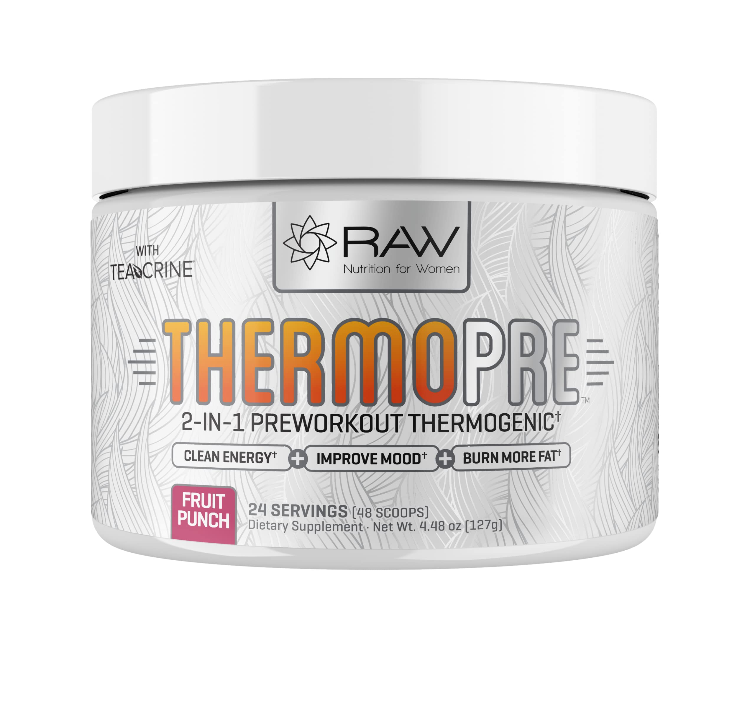 Foto 1 | Quemador De Grasa Termogénico Para Antes Del Entrenamiento Raw Synergies Thermo Pre - Venta Internacional.