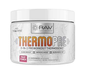 Foto 1 | Quemador De Grasa Termogénico Para Antes Del Entrenamiento Raw Synergies Thermo Pre - Venta Internacional.