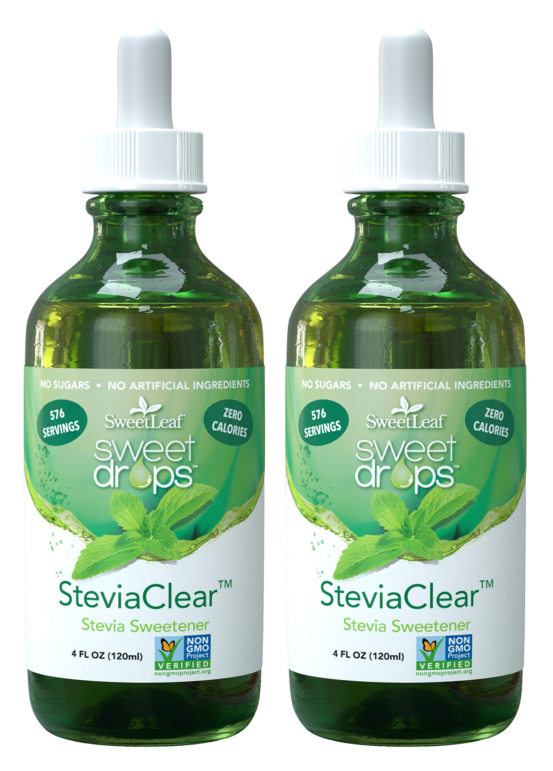 Líquido Transparente Sweetleaf Stevia Stevia, 118 Ml (paquete De 2) - Venta Internacional.
