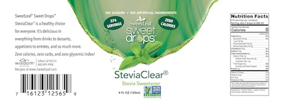 Foto 5 | Líquido Transparente Sweetleaf Stevia Stevia, 118 Ml (paquete De 2) - Venta Internacional.