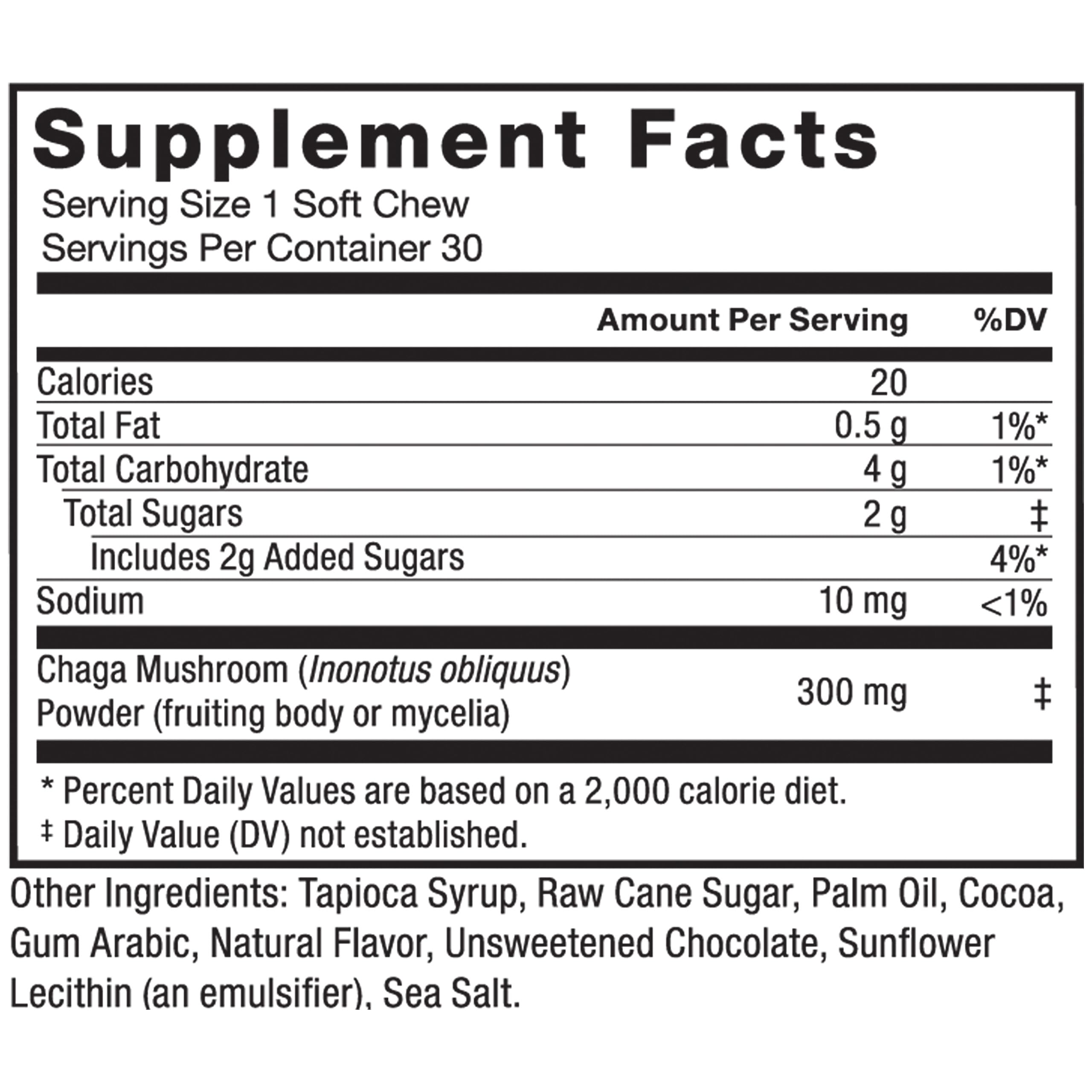 Foto 7 pulgar | Suplemento Force Factor Modern Mushrooms Chaga 30 Caramelos Masticables - Venta Internacional.