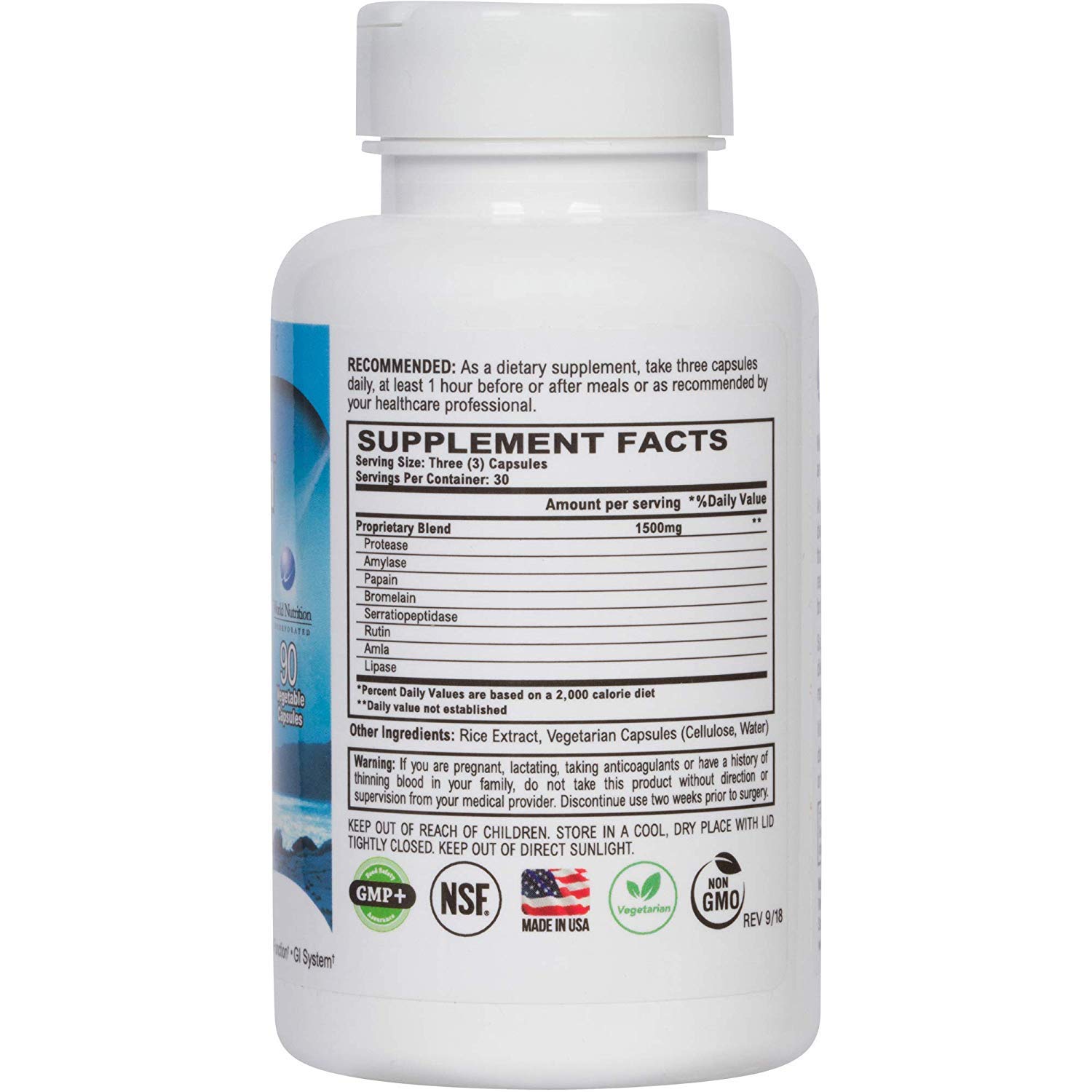 Foto 4 pulgar | Suplemento Vitälzym Vitalzym Original Hybrid 90 Cápsulas - Venta Internacional.