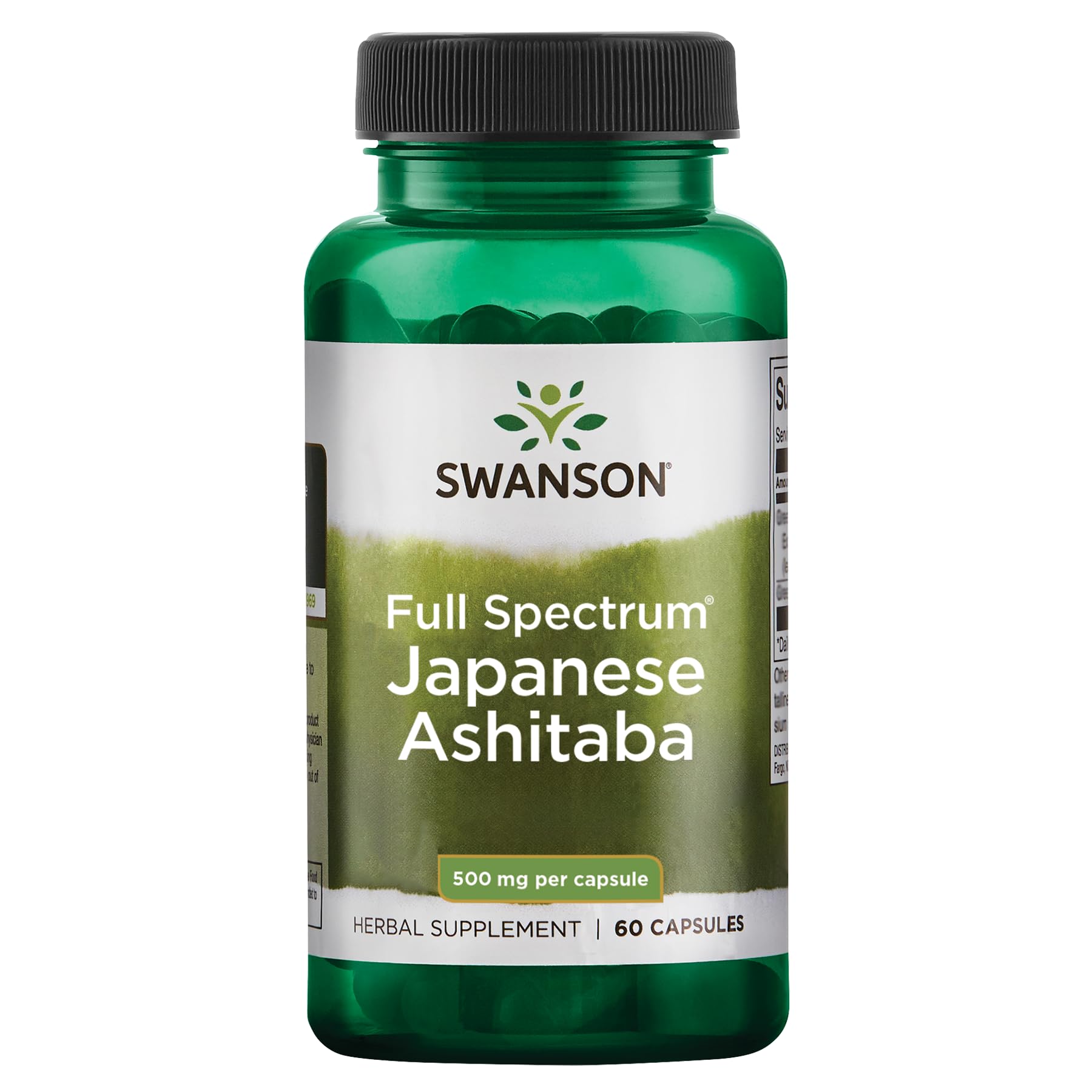 Foto 2 pulgar | Suplemento Swanson Japanese Ashitaba 500 Mg 60 Cápsulas - Venta Internacional.