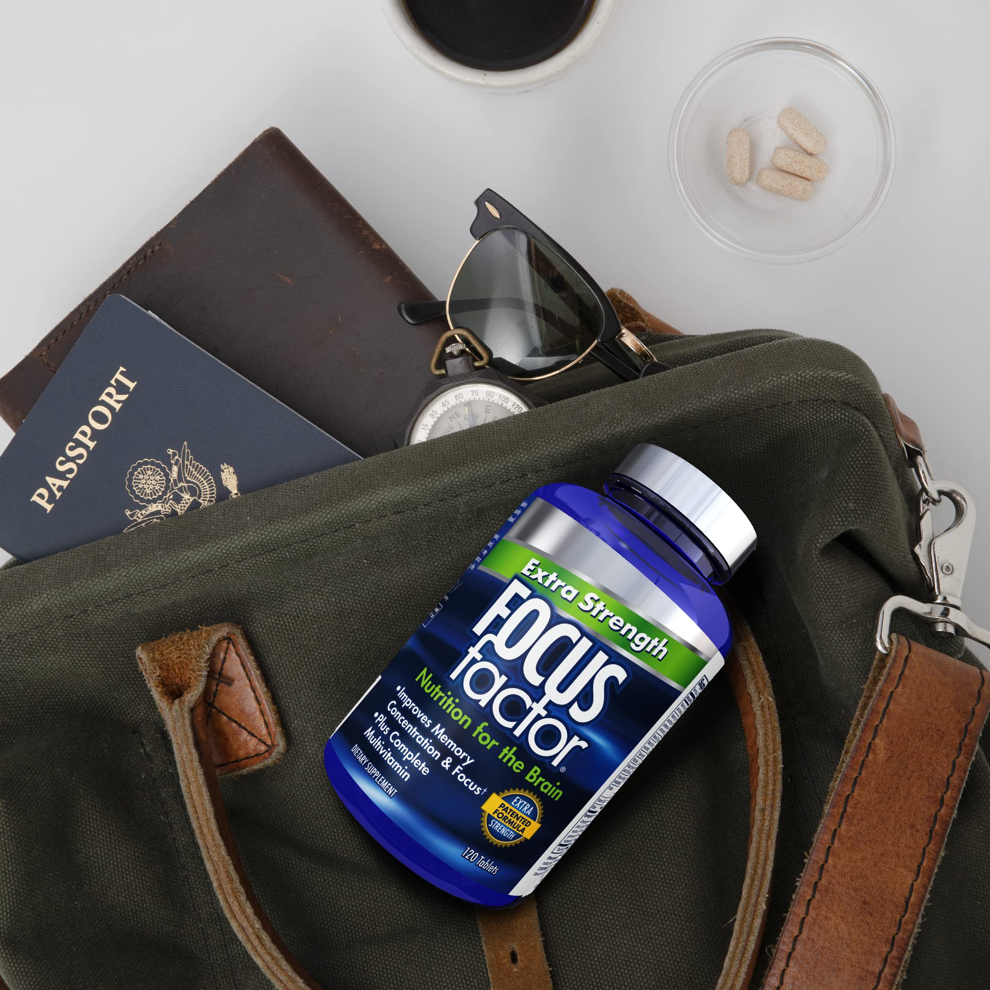Foto 4 pulgar | Suplemento Cerebral Focus Factor Adults Extra Strength, 120 Unidades - Venta Internacional.