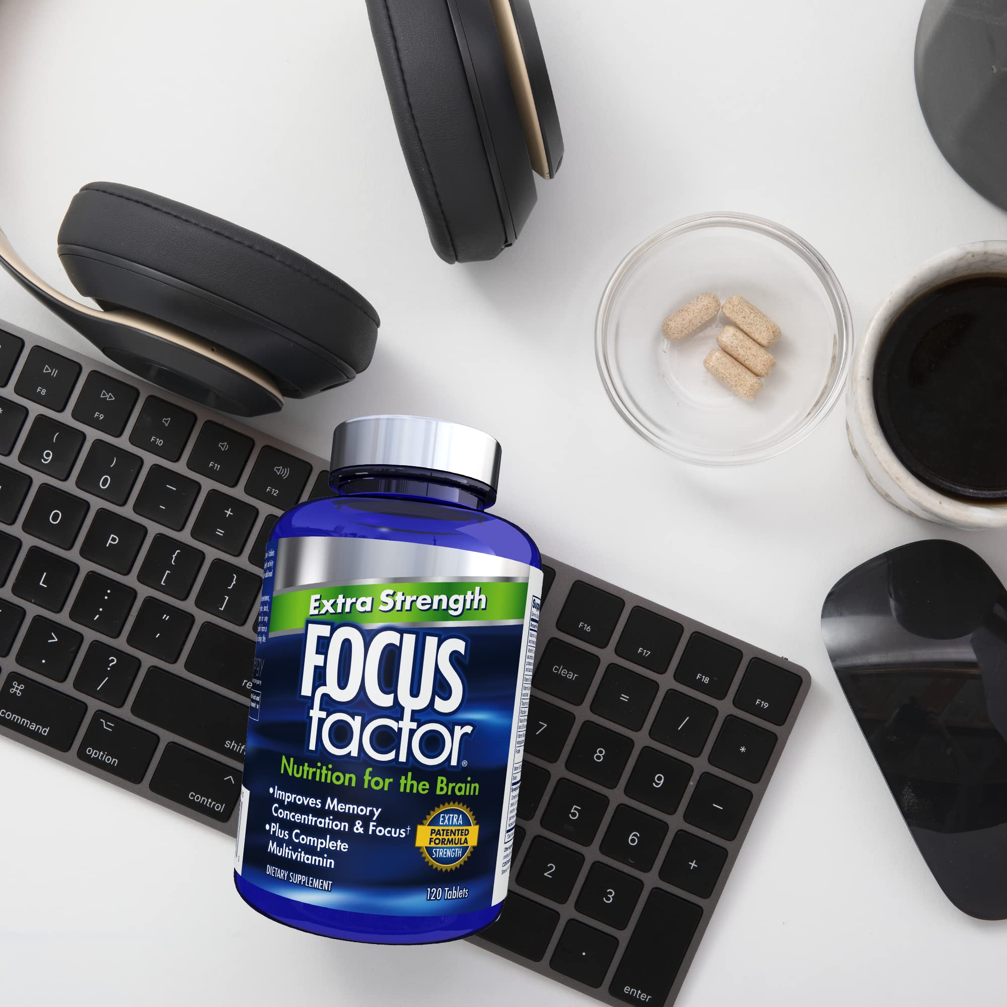 Foto 5 pulgar | Suplemento Cerebral Focus Factor Adults Extra Strength, 120 Unidades - Venta Internacional.
