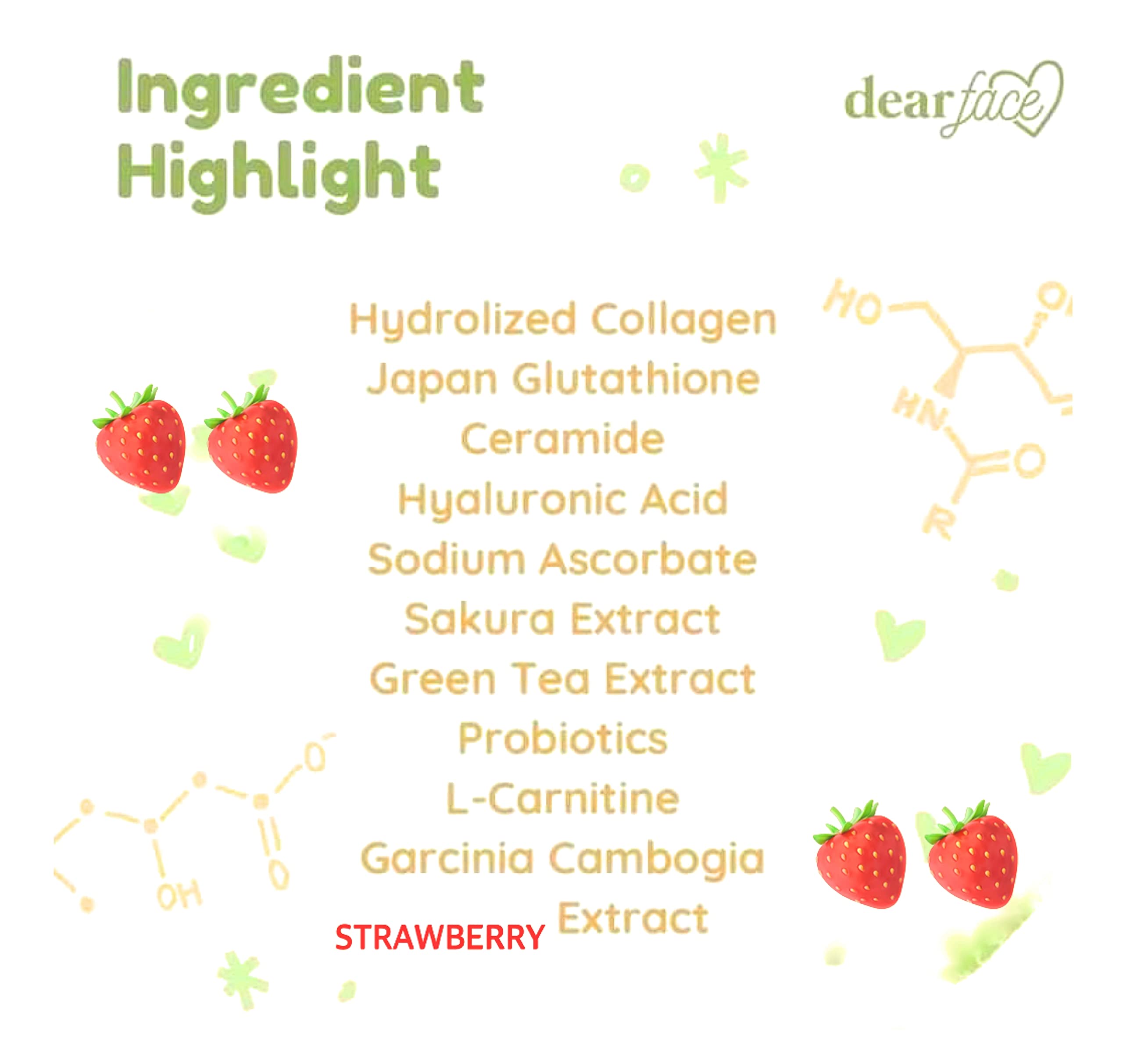 Foto 2 | Bebe Dear Face Beauty Milk Con Colágeno Japonés Y Fresa 150 - Venta Internacional.
