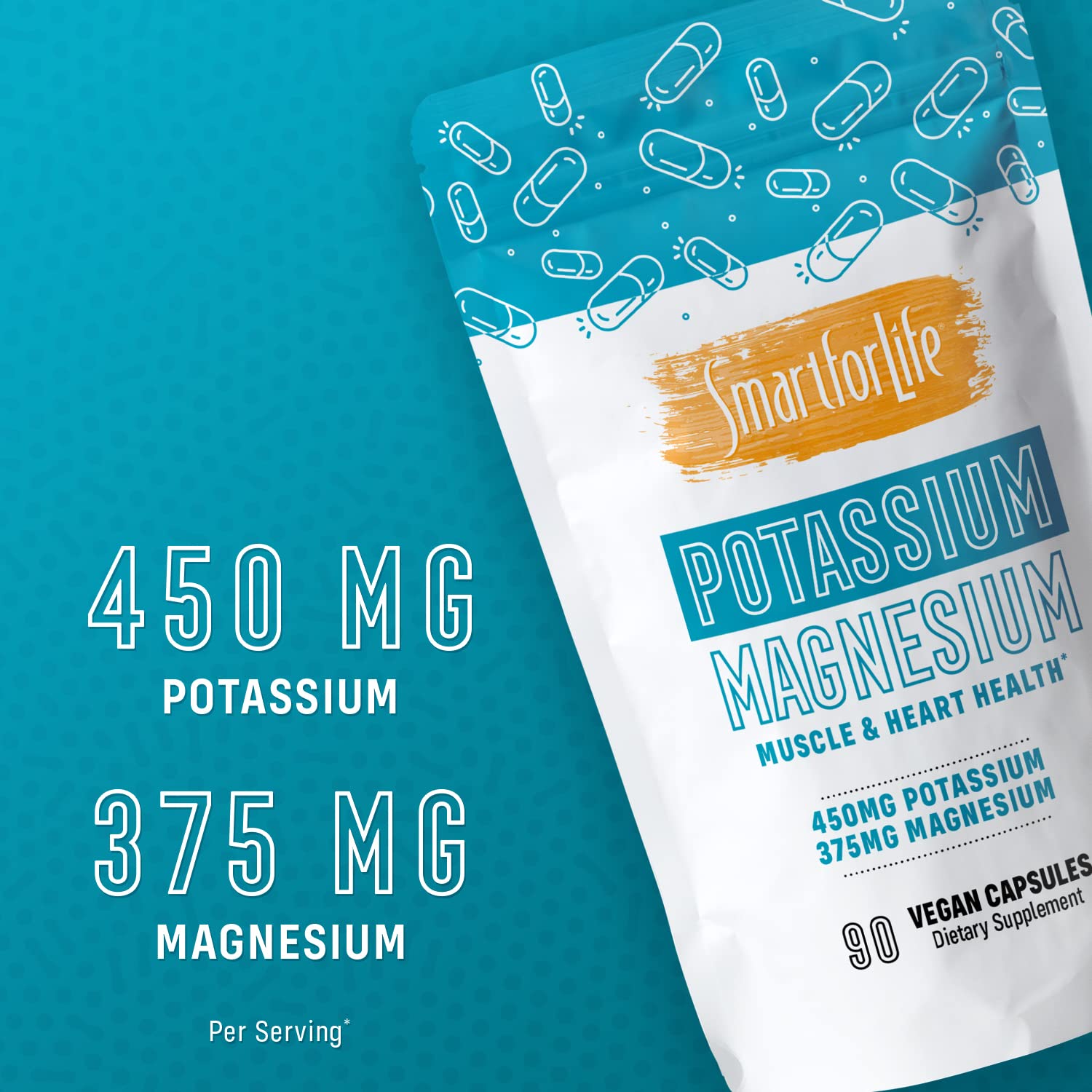 Foto 3 | Suplemento Smart For Life: Potasio Y Magnesio - Venta Internacional.