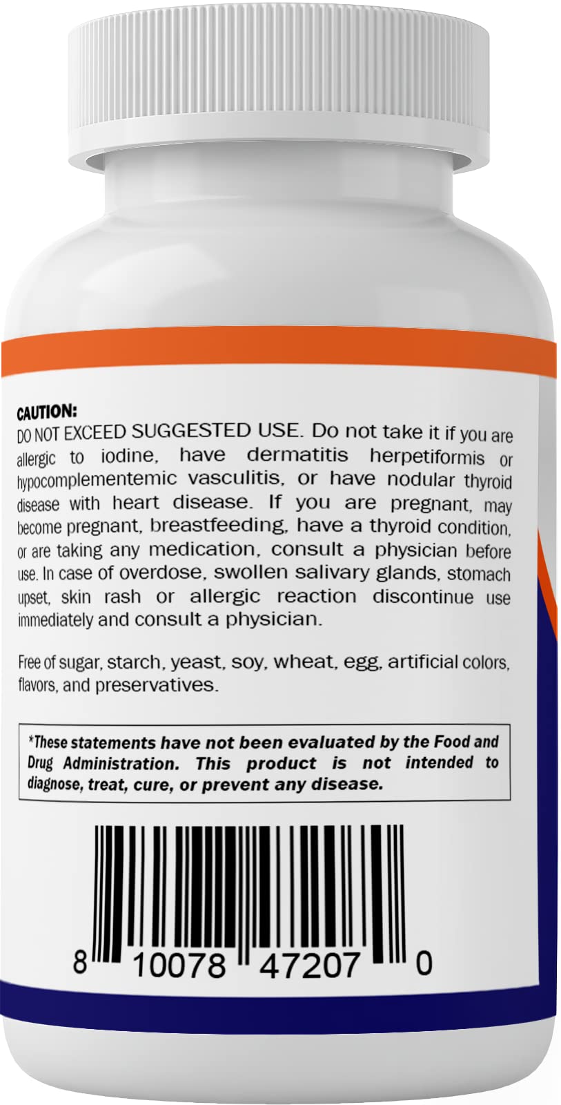 Foto 5 pulgar | Suplemento Vitamático De Yoduro De Potasio 65 Mg 60 Comprimidos - Venta Internacional.