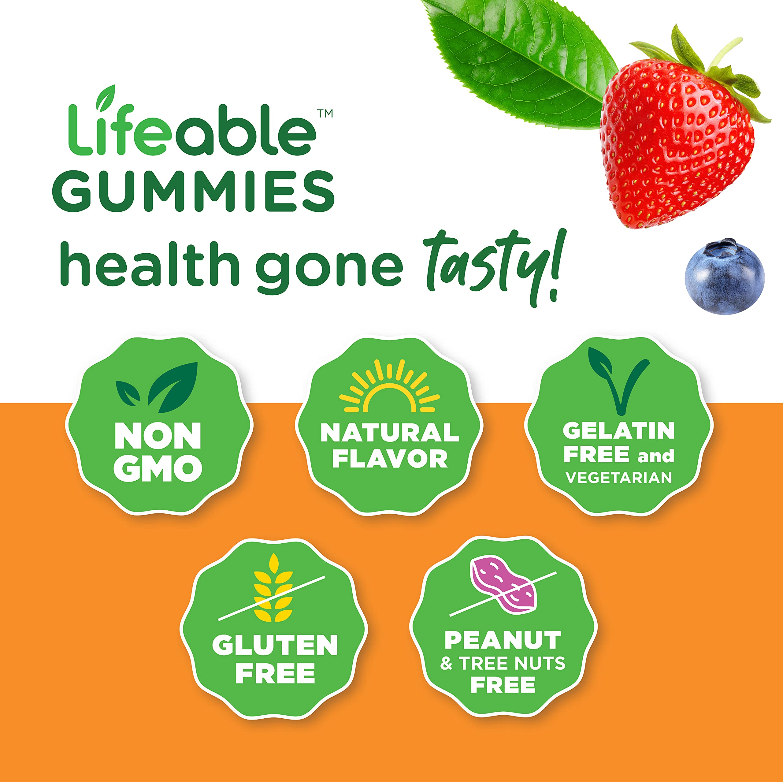 Foto 4 | Gomitas De Biotina Supplement Lifeable De 5000 Mcg Para Niños, 90 Gomitas - Venta Internacional.