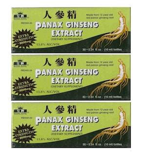 Foto 1 | Suplemento De Extracto De Ginseng Royal King Panax, 8000 Mg, 30 Frascos - Venta Internacional.