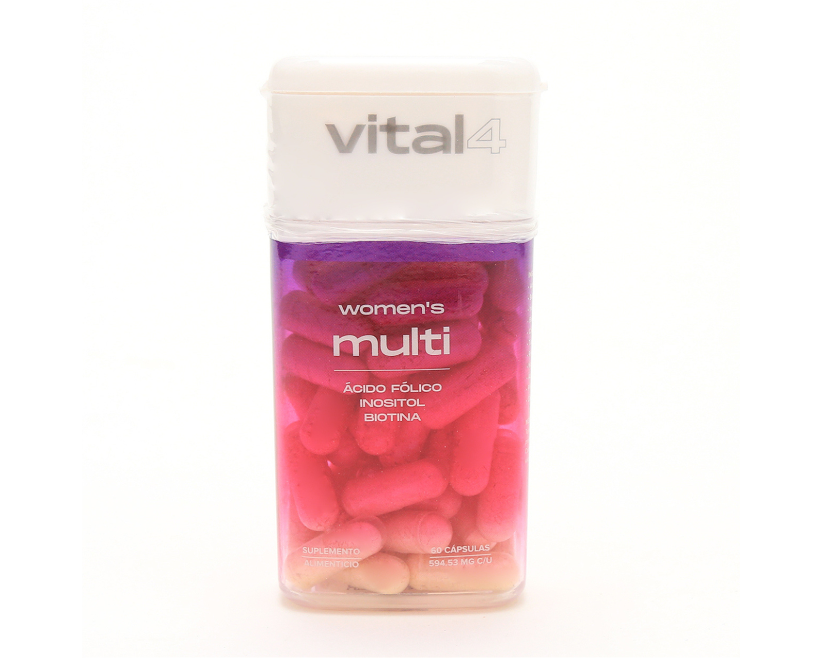 Foto 2 pulgar | Suplemento Multivitamínico Para Mujer Women's Multi con 60 Cápsulas marca Vital4