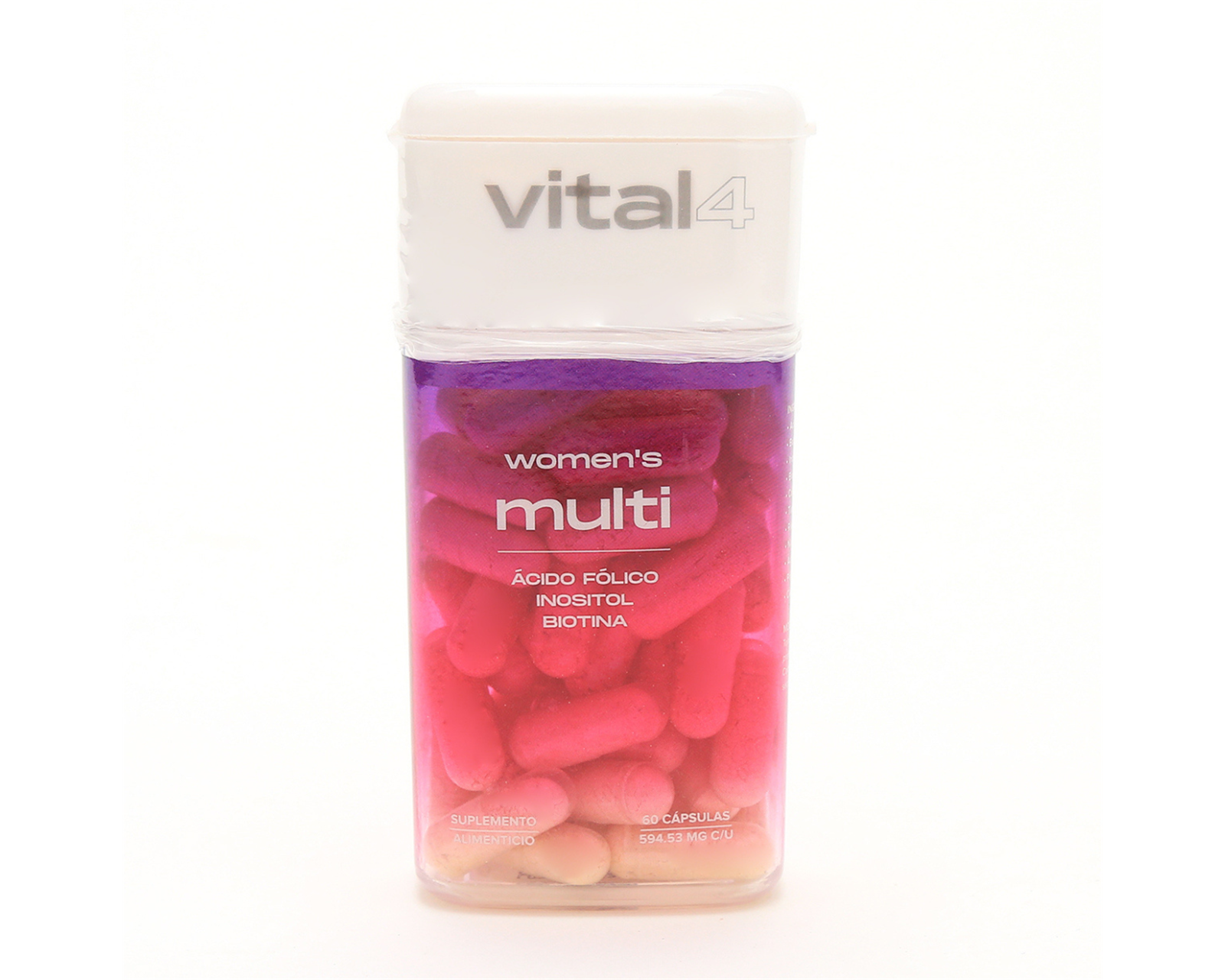 Suplemento Multivitamínico Para Mujer Women's Multi con 60 Cápsulas marca Vital4