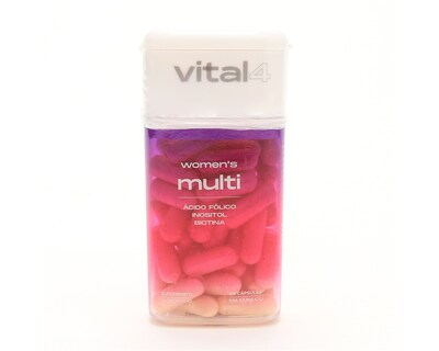 Foto 1 | Suplemento Multivitamínico Para Mujer Women's Multi con 60 Cápsulas marca Vital4