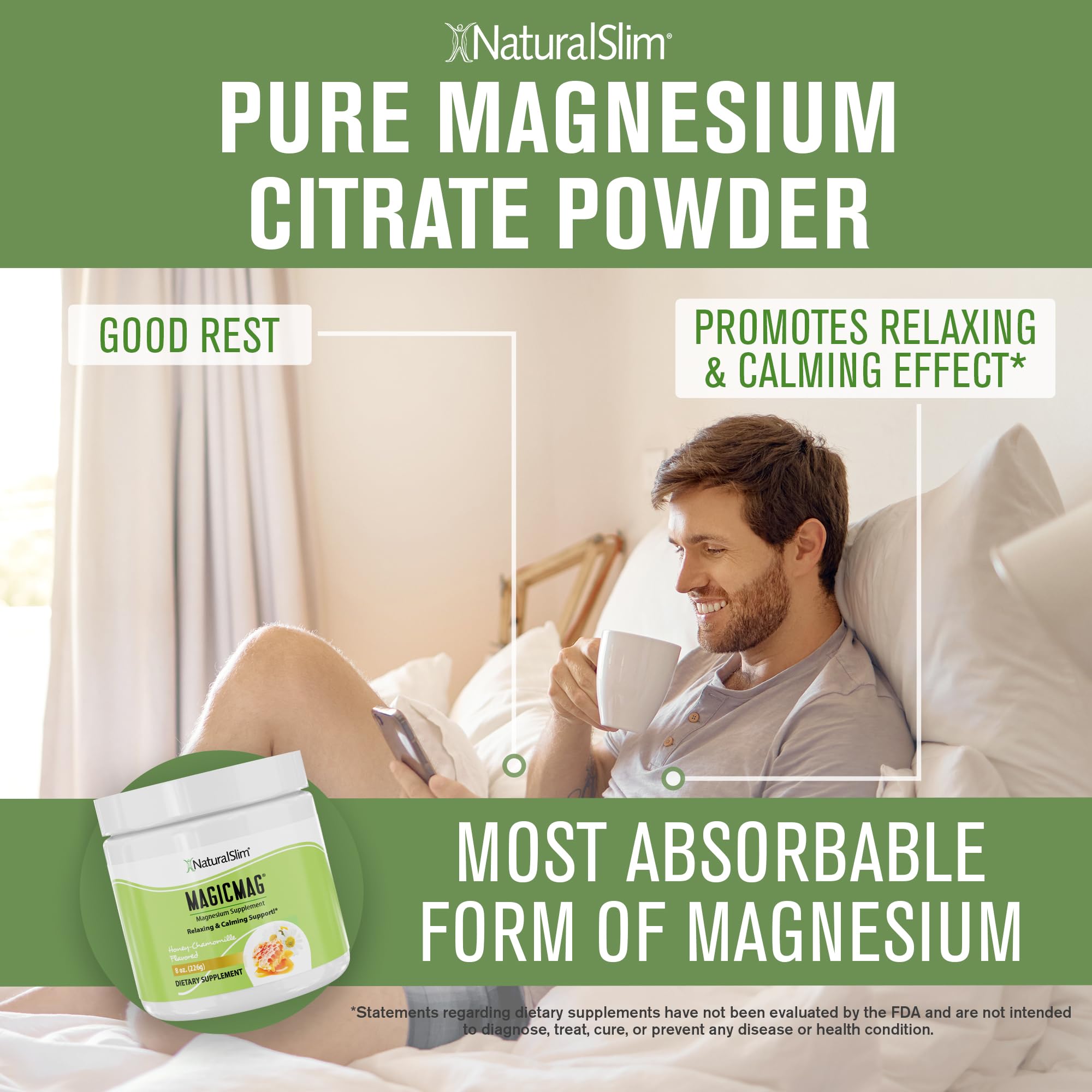 Foto 5 | Suplemento De Magnesio Naturalslim Magicmag Pure 240 Ml - Venta Internacional.