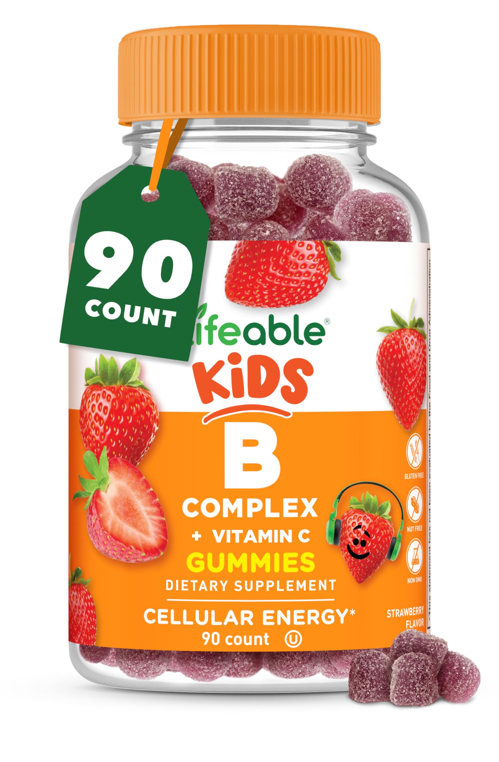 Foto 2 pulgar | Complejo De Vitamina B Y Suplemento Gomoso De Vitamina C Para Niños - Venta Internacional.