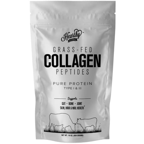 Foto 2 pulgar | Colágeno En Polvo Hearthy Foods Pure Halal Tipo I Y Iii, 500 Ml - Venta Internacional.