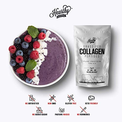 Foto 6 | Colágeno En Polvo Hearthy Foods Pure Halal Tipo I Y Iii, 500 Ml - Venta Internacional.