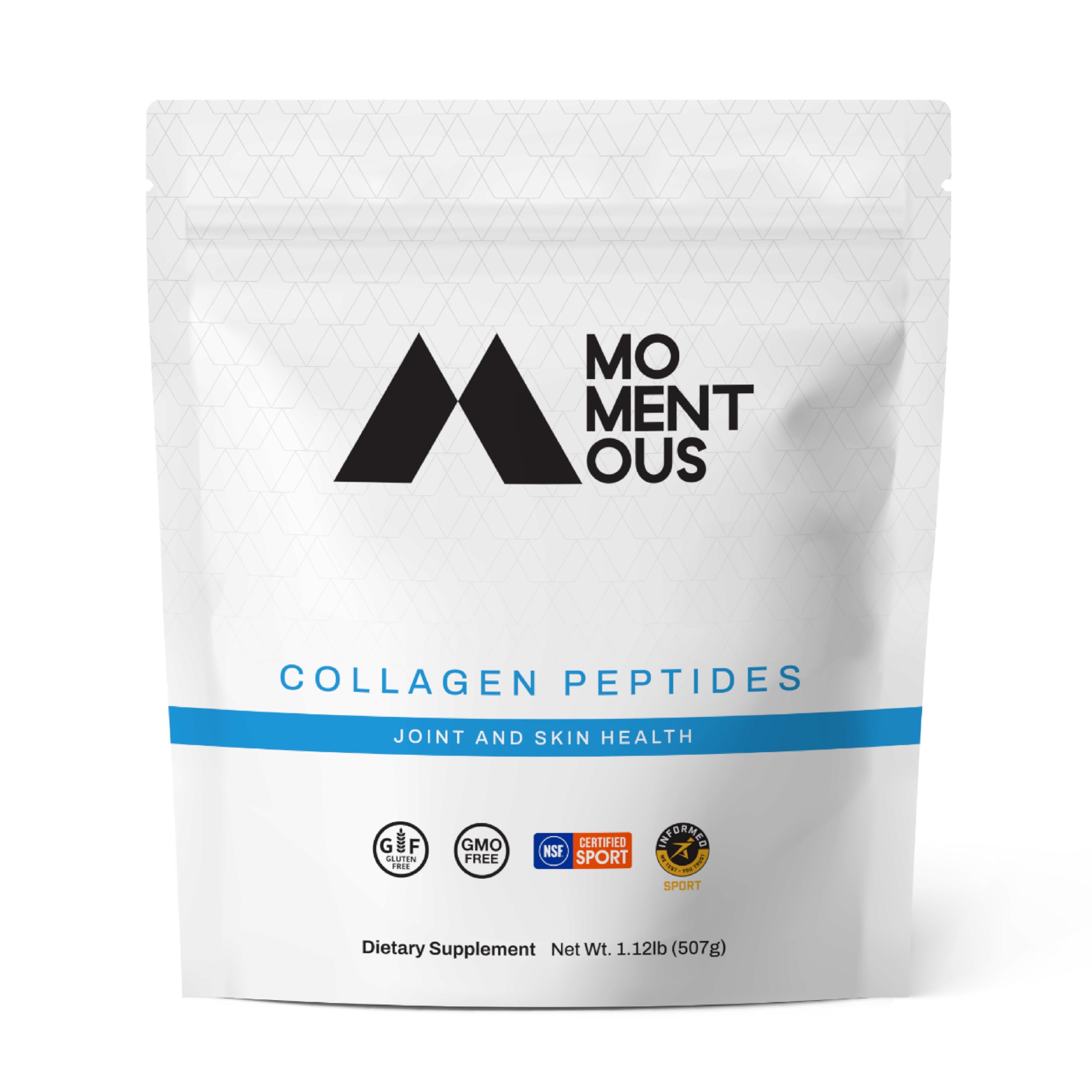 Foto 1 | Péptidos De Colágeno En Polvo Momentous Grass Fed 30 Porciones - Venta Internacional.