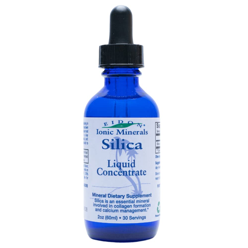 Suplemento De Sílice Líquida Eidon Ionic Minerals, 60 Ml - Venta Internacional.
