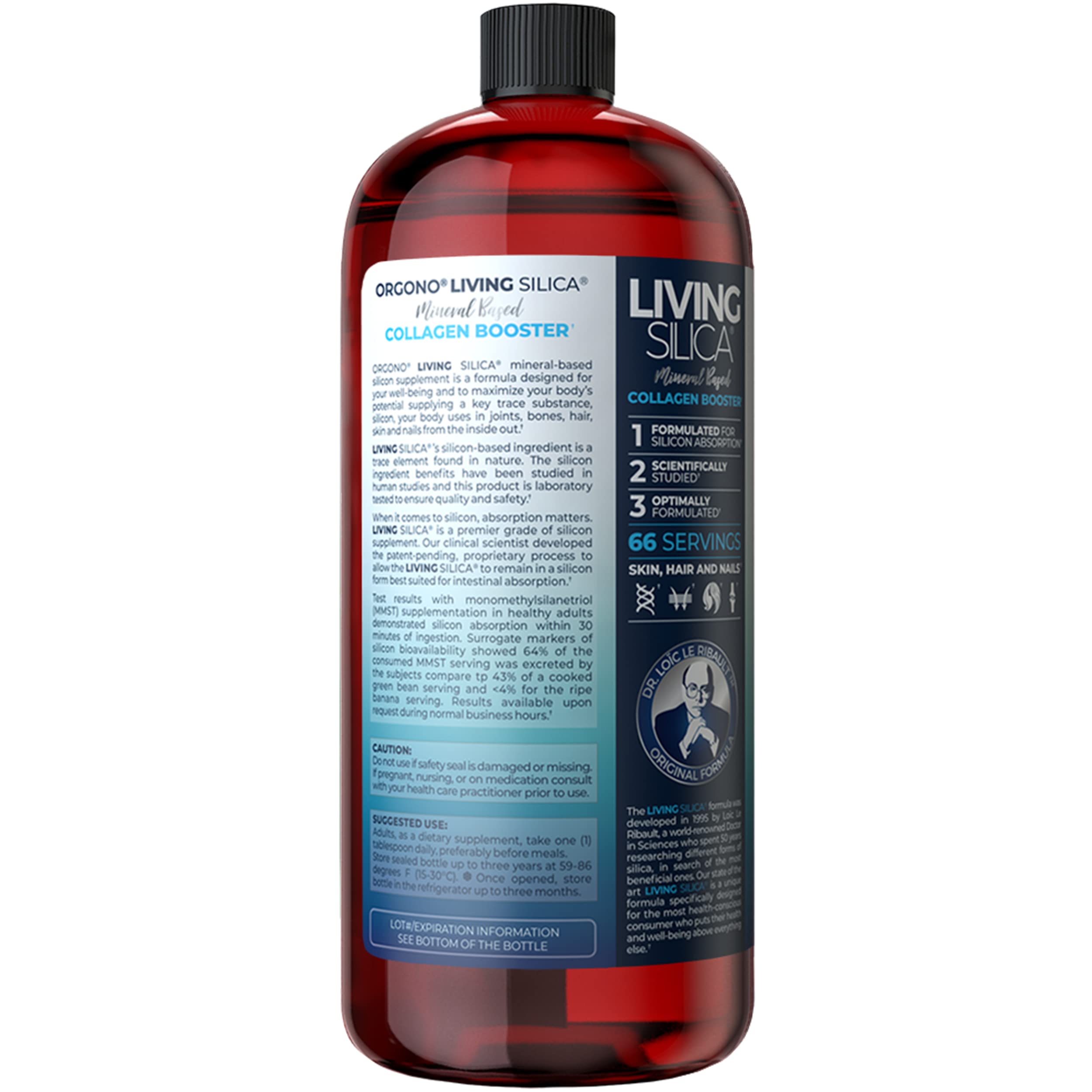 Foto 2 | Suplemento Líquido Potenciador De Colágeno Orgono Living Silica - Venta Internacional.