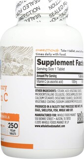 Foto 3 | Suplemento 365 Everyday Value De Vitamina C, 1000 Mg, 250 Comprimidos - Venta Internacional.