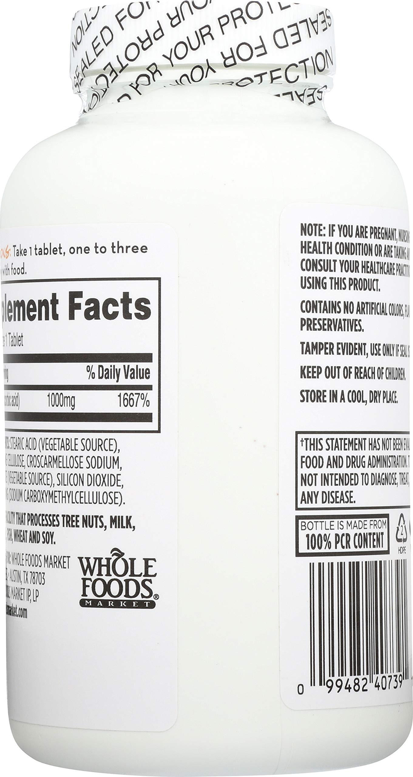 Foto 5 pulgar | Suplemento 365 Everyday Value De Vitamina C, 1000 Mg, 250 Comprimidos - Venta Internacional.