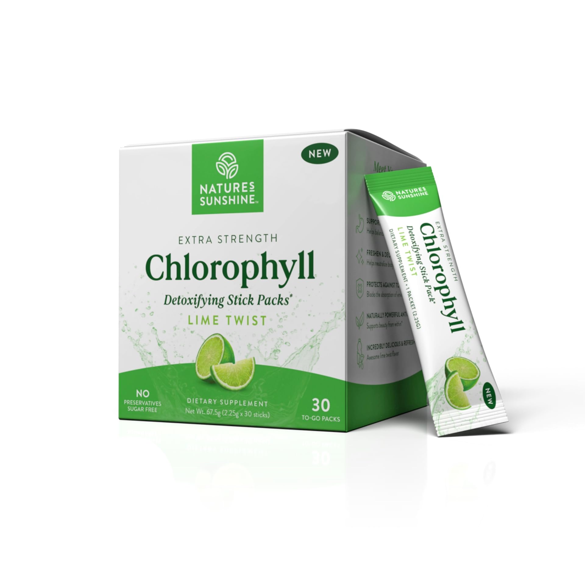 Paquetes De Clorofila En Barra Supplement Nature's Sunshine - Venta Internacional.