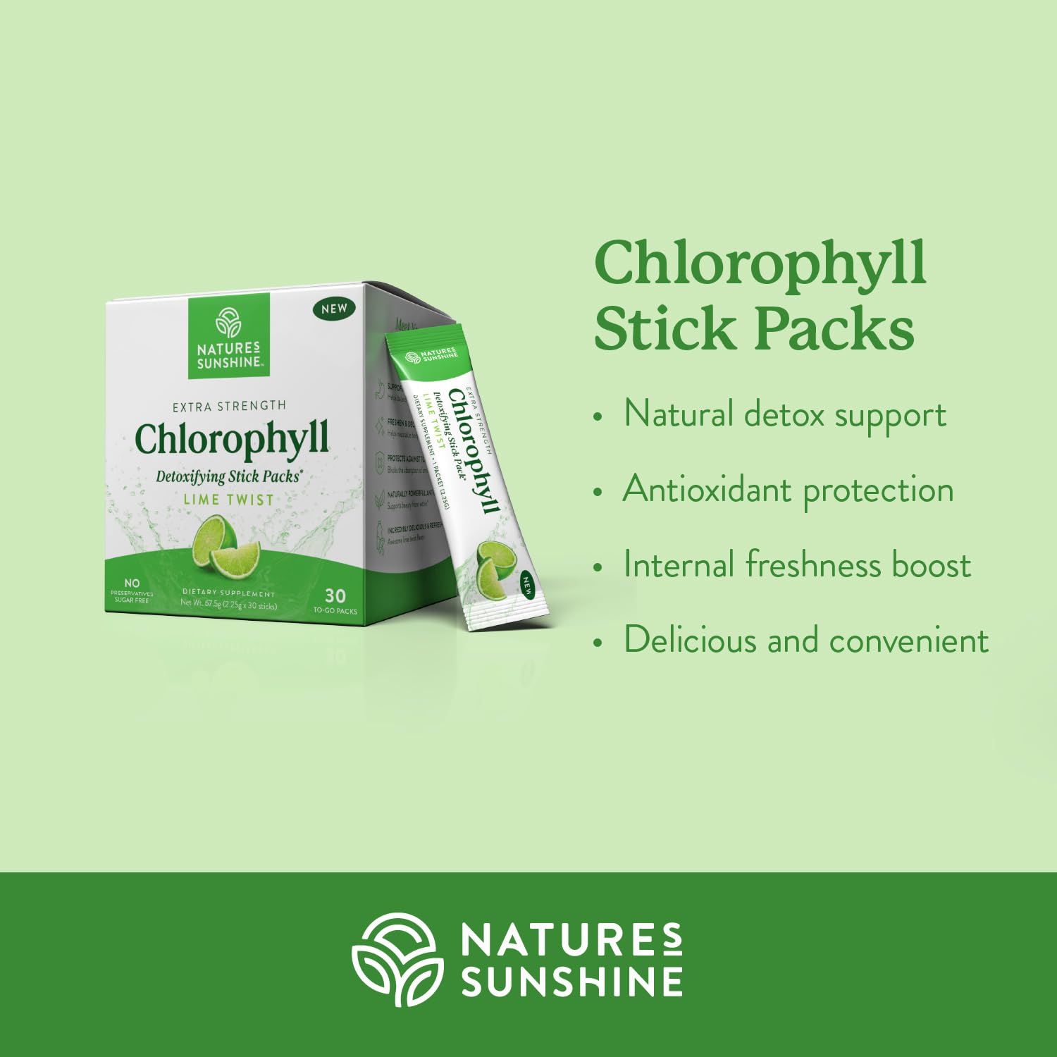 Foto 4 pulgar | Paquetes De Clorofila En Barra Supplement Nature's Sunshine - Venta Internacional.
