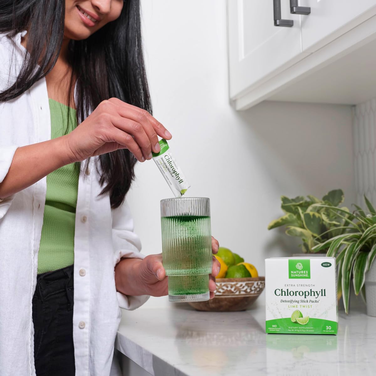 Foto 4 | Paquetes De Clorofila En Barra Supplement Nature's Sunshine - Venta Internacional.