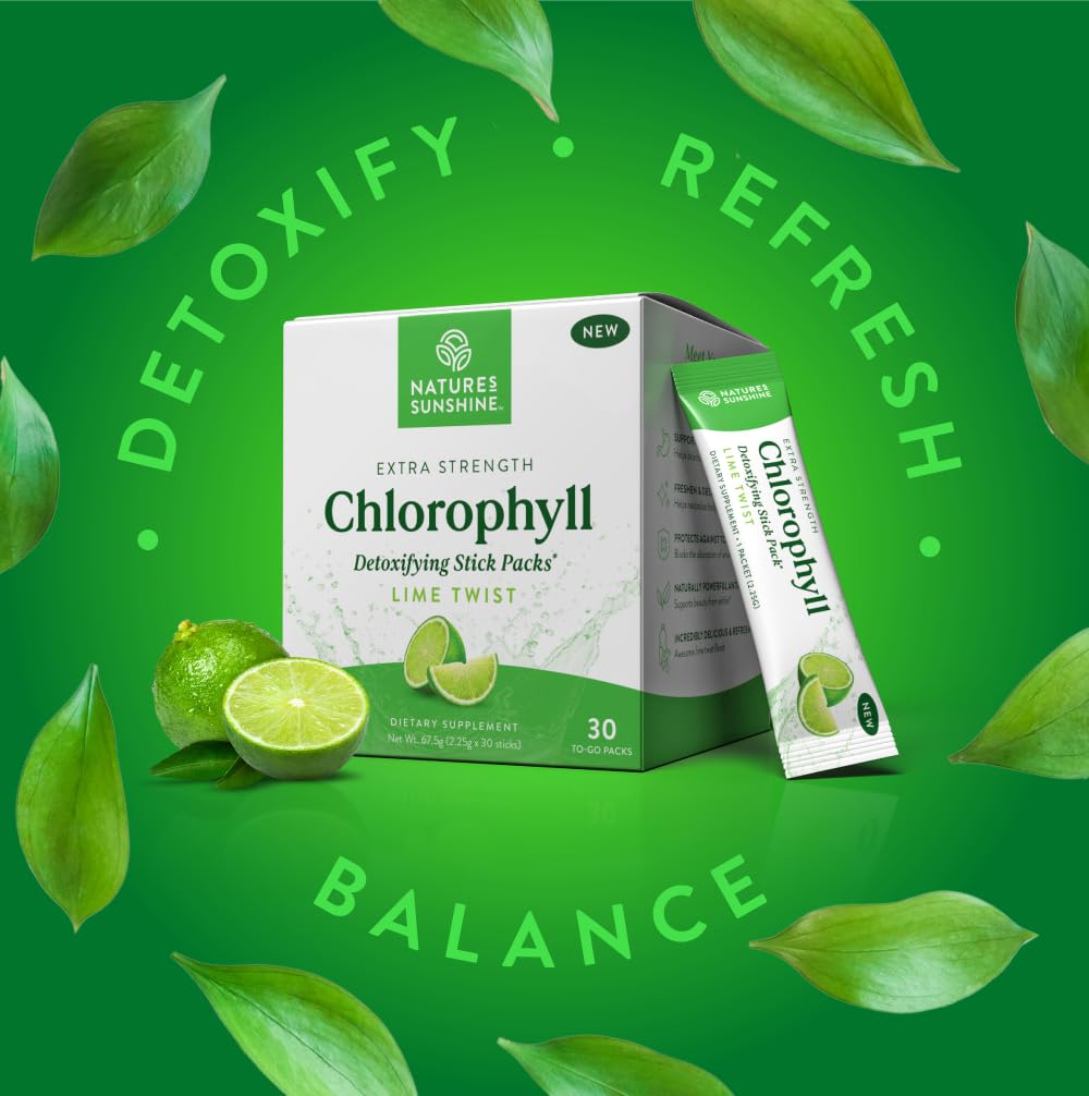 Foto 7 pulgar | Paquetes De Clorofila En Barra Supplement Nature's Sunshine - Venta Internacional.