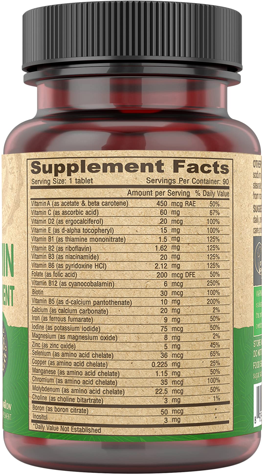 Foto 4 pulgar | Suplemento Deva Tiny Tablets Multivitamínicos Veganos 90 Tabletas - Venta Internacional.