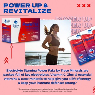 Foto 3 | Paquetes De Electrolitos En Polvo, Oligoelementos Power Pak 30 - Venta Internacional.