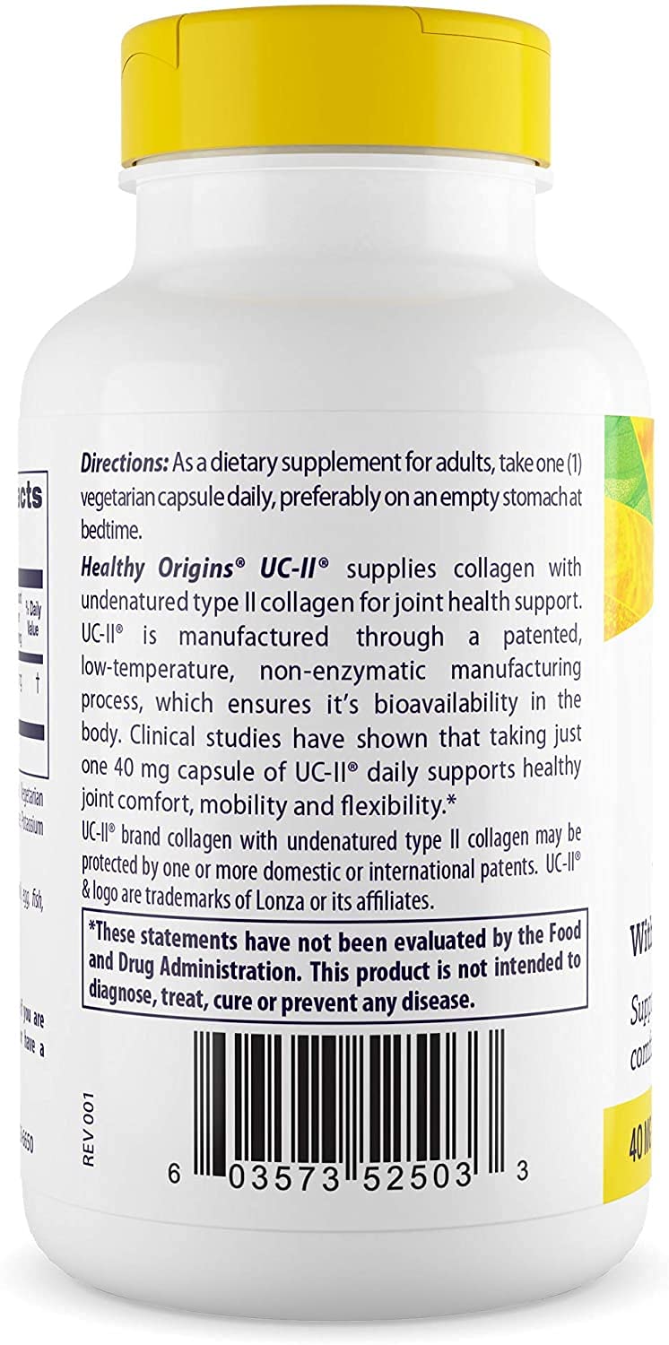Foto 4 pulgar | Suplemento De Colágeno Healthy Origins Uc-ii 40 Mg 120 Cápsulas - Venta Internacional.