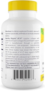 Foto 3 | Suplemento De Colágeno Healthy Origins Uc-ii 40 Mg 120 Cápsulas - Venta Internacional.