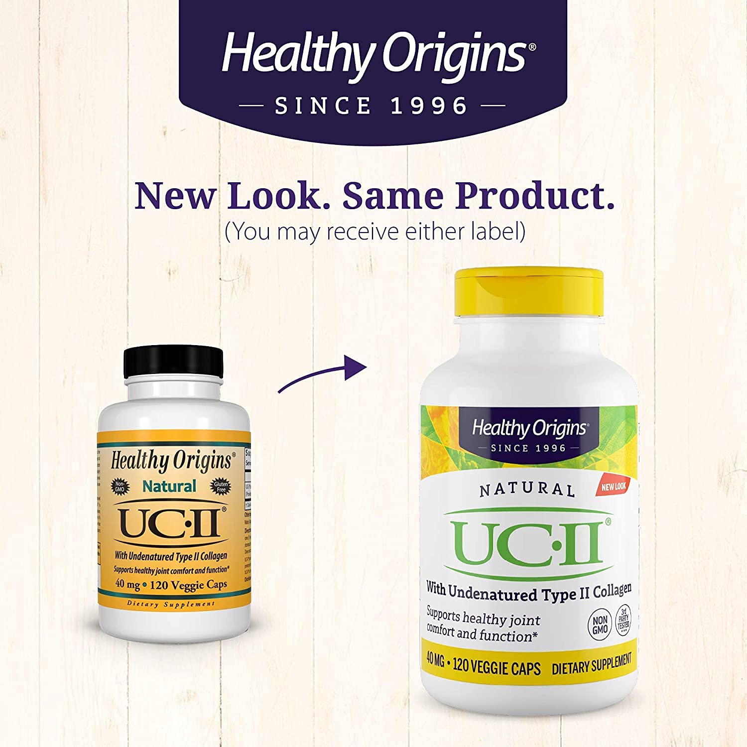 Foto 5 pulgar | Suplemento De Colágeno Healthy Origins Uc-ii 40 Mg 120 Cápsulas - Venta Internacional.
