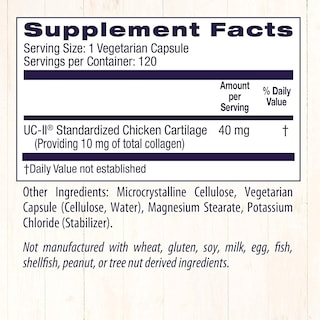 Foto 5 | Suplemento De Colágeno Healthy Origins Uc-ii 40 Mg 120 Cápsulas - Venta Internacional.
